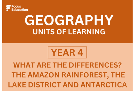 Geography Y4: What are the differences? Amazon Rainforest - Lake District - Antarctica