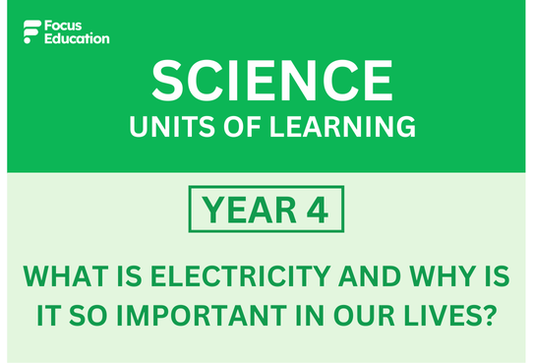 Science Y4: What is electricity and why is it so important in our lives?