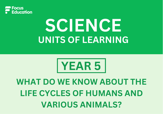 Science Y5: What do we know about the life cycles of humans and various animals?