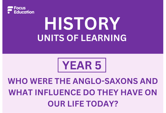 History Y5: Who were the Anglo-Saxons and what influence do they have on our life today?