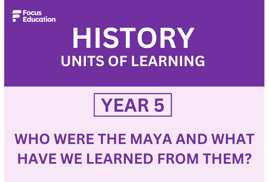 History Y5: Who were the Maya and what have we learned from them?