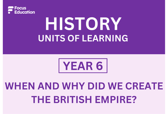 History Y6: When and why did we create the British Empire?