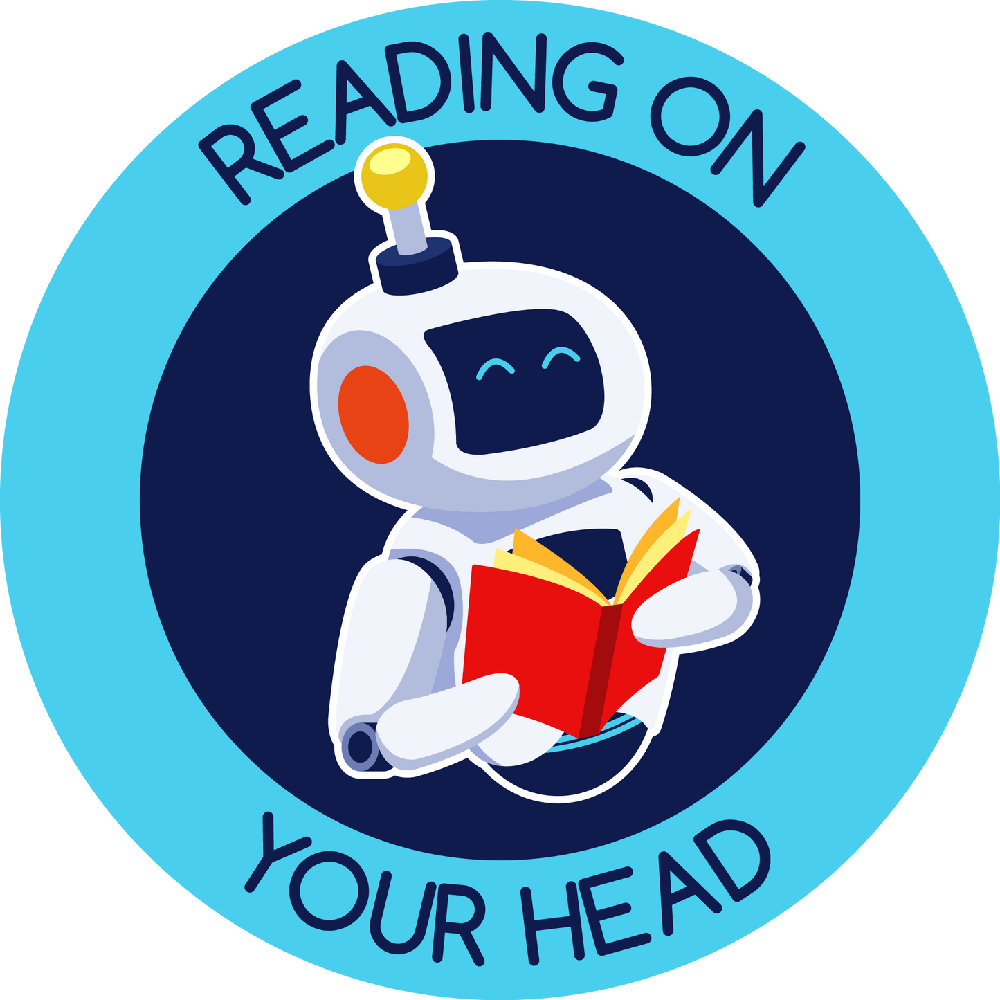 Reading on Your Head logo