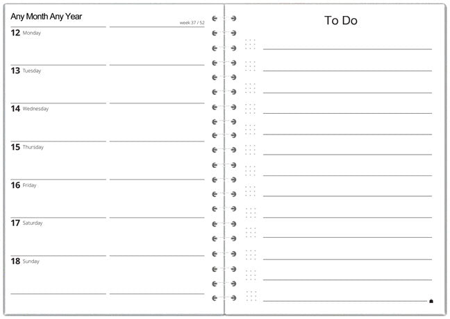 School Diary Planner 2025/2026 - Treeline Neutral